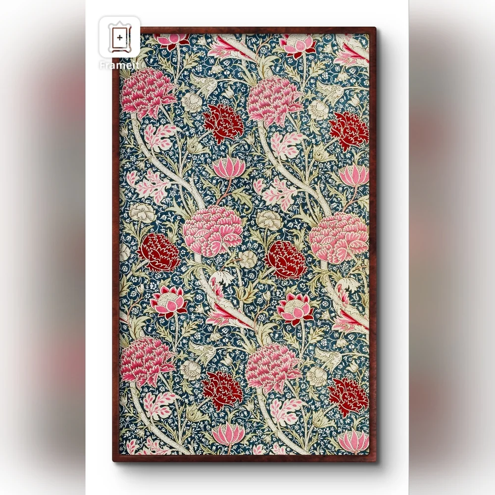 William Morris's Cray (1884–1917). Art Print